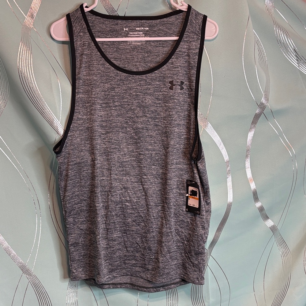 Under Armour Women's Heathered Black Tank Top